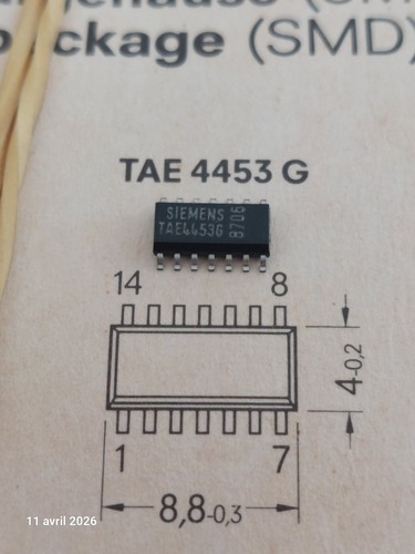 Cms tae4453g smd tae4453 - cms,