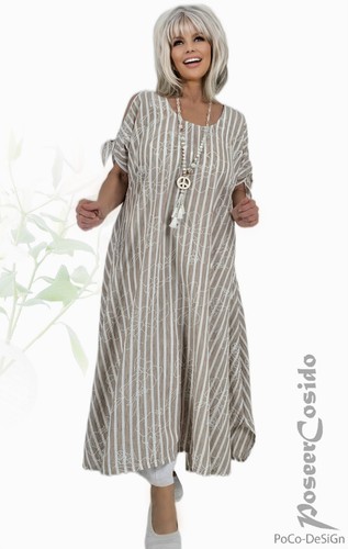 Abito tunica look lino