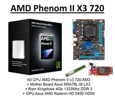 Kit amd phenom 720 - amd,