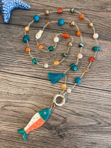 Collana lunga donna