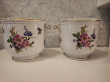 Coppia di vasi cachepot Ginori