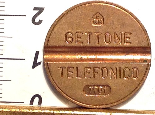 Gettone telefonico - gettone,