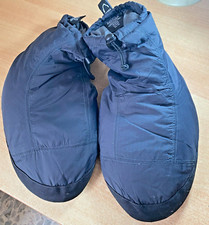 Stivali Invernali in Piumino Copri Scaldapiedi Pantofole - n. 38/39 - Blu