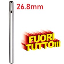 Reggisella ACCIAIO Bicicletta / Diametro 26.8mm - Lunghezza 25cm *CONSEGNA 24H