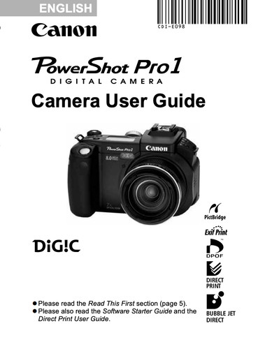 Canon powershot pro - canon, 1