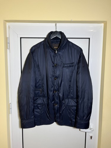 Piumino ibrido moorer blu - piumino,