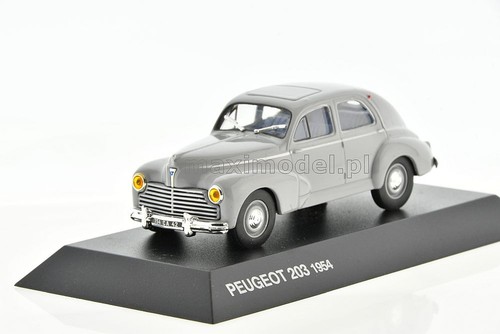 Peugeot 203 grey 1954 - peugeot, 1/43