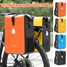 Borsa posteriore riflettente grande capacità borsa impermeabile portabici