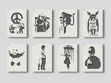 Stencil di Banksy per stampini