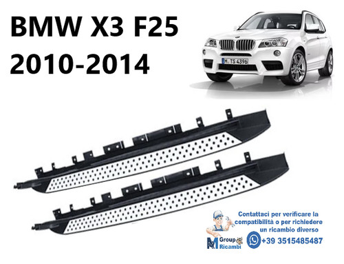Bmw f25 coppia pedane - bmw, x3
