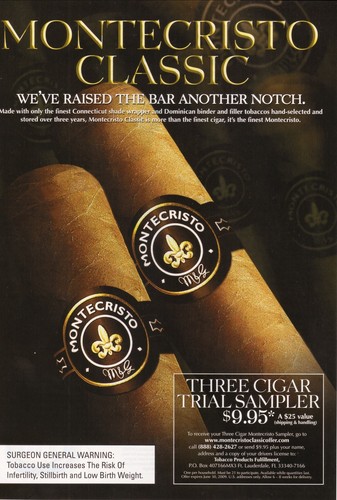 Pubblicità montecristo - pubblicità,