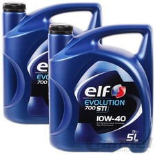 2X 5 Litri ELF EVOLUTION 10W40