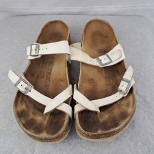 Sandali Birkenstock bianco numero 38 donna