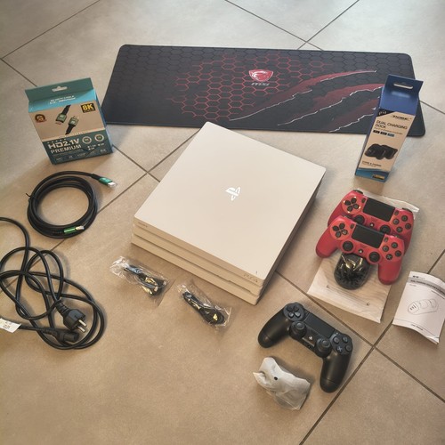 Ps4 pro bianca 1tb glacier - ps4,