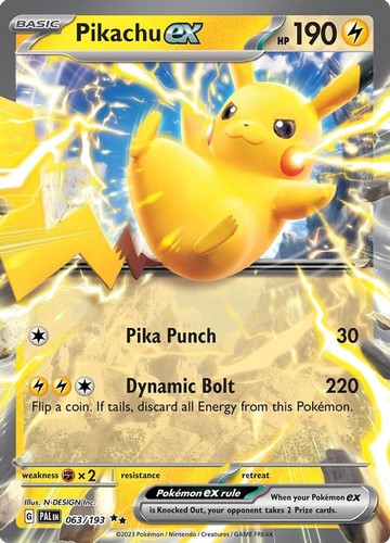 Pikachu 063 193 pokemon - 063/193,