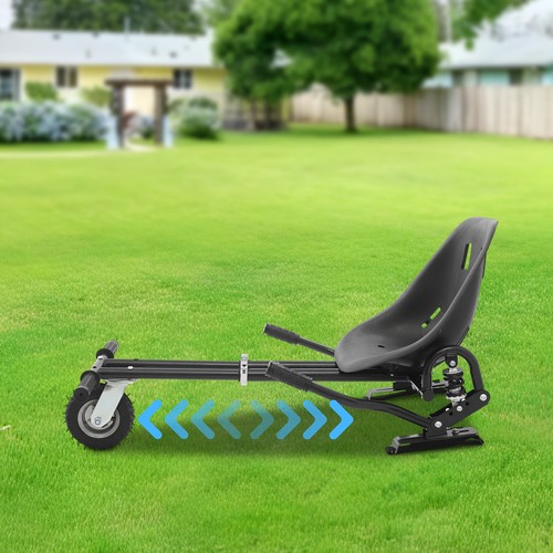Black adjustable hoverboard - black,