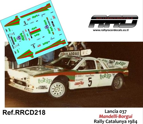 Decal calca lancia - lancia, 037