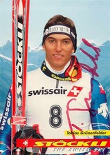 Biglietto autografo Tobias