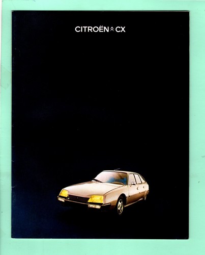 Prospectus citroën cx - citroËn,