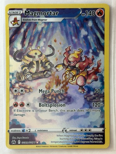 Magmortar gg03 gg70 swsh - gg03/gg70, crown