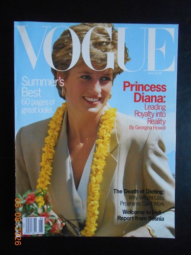 1993 vogue magazine princess - magazine,