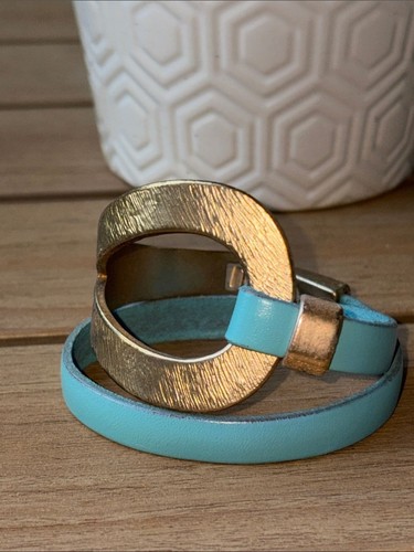 Bracciale avvolgente pelle - in,