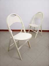 Sedie Pieghevoli Thonet B751 ZPM Radomsko In Legno Laccato Modernariato Anni 80