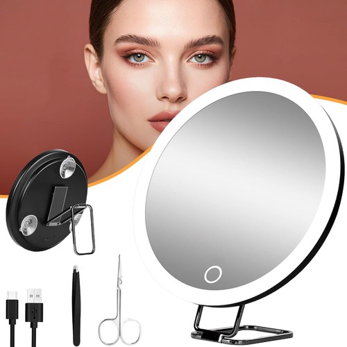 30x specchio trucco con luce - specchio,