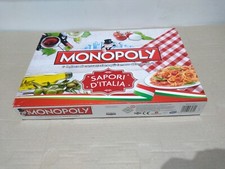 Completo 100% MONOPOLI SAPORI D'ITALIA Hasbro 2015 ottime condizioni