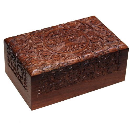 Scatola legno palissandro urna