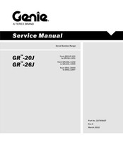 GENIE GR20J GR26J Runabout