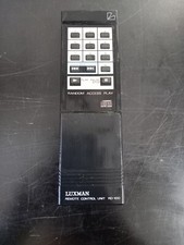 TELECOMANDO / REMOTE CONTROL LUXMAN RD-100 LETTORE CD