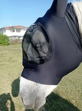 Maschera con Rete per Occhi Anti Mosche/Anti Polvere per Cavallo o Pony