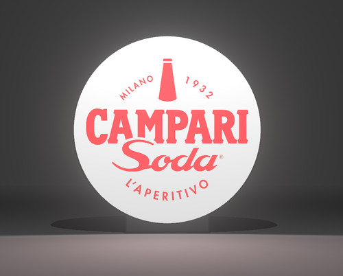 Lampada insegna luminosa - insegna, 3d