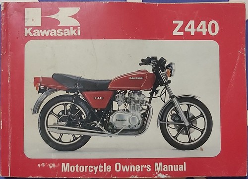 Kawasaki z440 libretto uso - kawasaki,