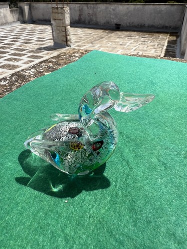 Anatra vetro murano con - anatra, di