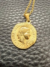 Collana con moneta svizzera