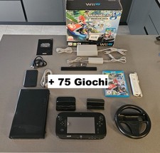 Console Nintendo WiiU 500GB con 75 giochi (ZELDA MARIO KART 8 WORLD LUIGI) Wii U