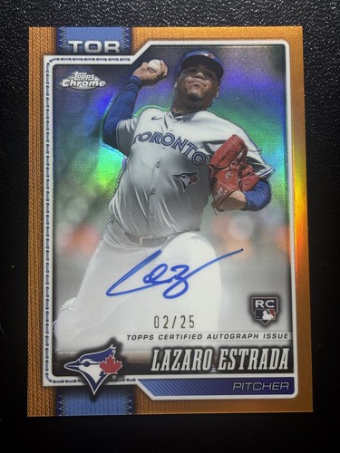 2026 topps chrome - chrome, lazaro