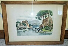 QUADRO STAMPA ROMA CON CORNICE