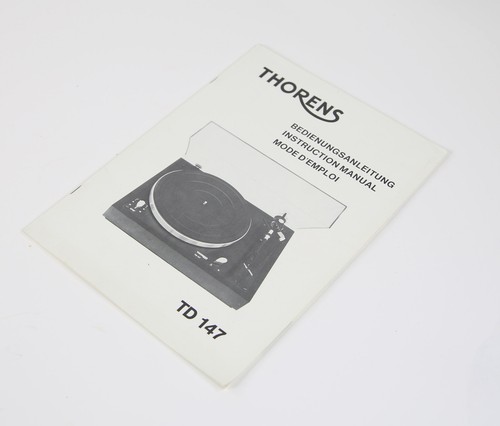 Giradischi thorens 147 - td,