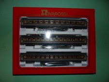 RIVAROSSI coffret 3 voitures type X rouge/gris 3637 NEUF et RARE