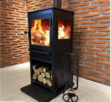 Camino extra large e stufa a