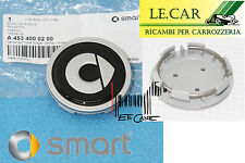 1 COPRIMOZZO PER CERCHIO IN LEGA SMART FORTWO  453 4 PORTE 11/2014   ORIGINALE