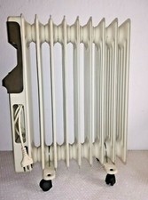 Radiatore Termosifone Calorifero Elettrico ad Olio 8 elementi Termostato -1500 W