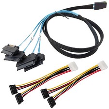 Mini SAS SFF-8087 a SFF-8482 4