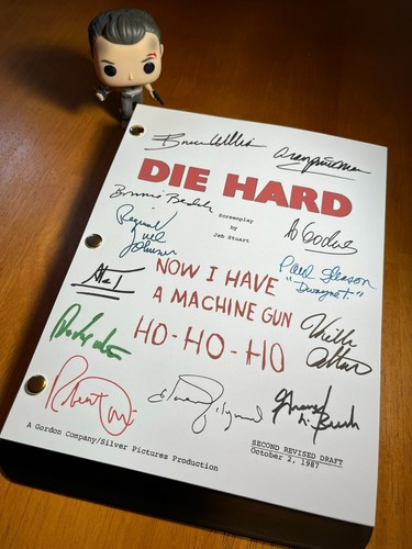 Die hard script cast firmato - die,