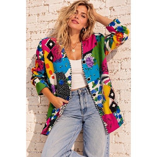Blazer vintage leslie - leslie, fay