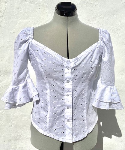 Camicetta zingara pizzo