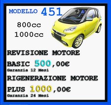 MOTORE SMART 451 RIGENERATO